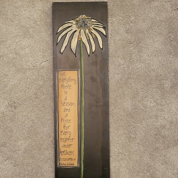 RHONDA KULLBERG Signed Hand Painted Inspirational Quotes Wall Art-Set of 4 - Picture 6 of 16